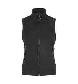 Active Fleecevest - Dame - Sort - ID 0812 - Modekompagniet.dk