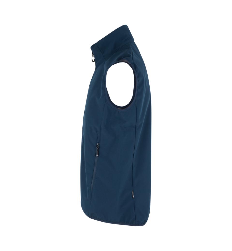 Funktionel Softshell Vest - Navy - ID 0824 - Modekompagniet.dk