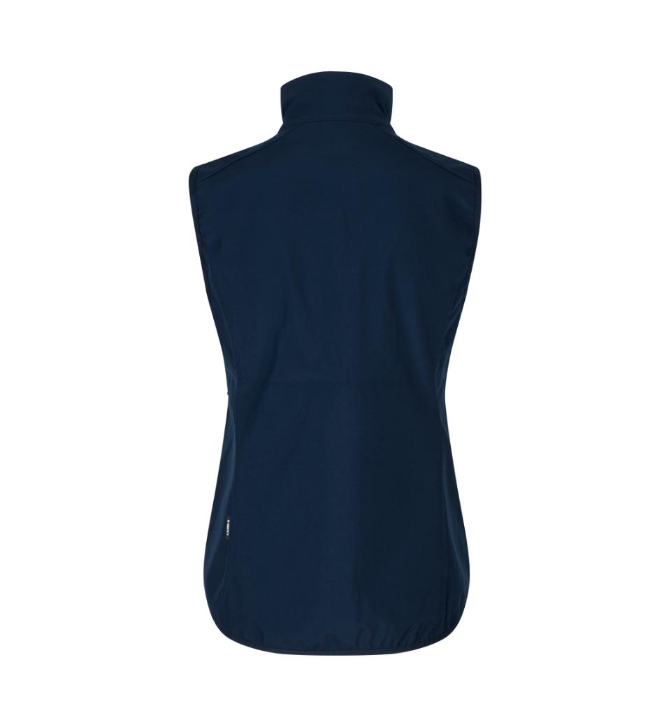 Funktionel Softshell Vest - Dame - Navy - ID 0825 - Modekompagniet.dk