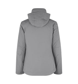 Vinter Softshell Jakke - Dame - Grå - ID 0899 - Modekompagniet.dk
