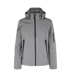 Vinter Softshell Jakke - Dame - Grå - ID 0899 - Modekompagniet.dk