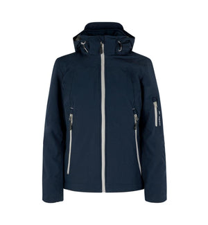 Vinter Softshell Jakke - Dame - Navy - ID 0899 - Modekompagniet.dk