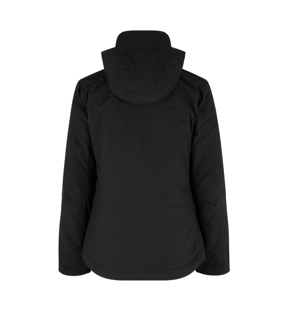 Vinter Softshell Jakke - Dame - Sort - ID 0899 - Modekompagniet.dk