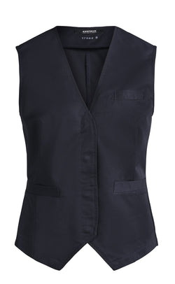 TJENER VEST - Dame - Navy - 17062 - Modekompagniet.dk