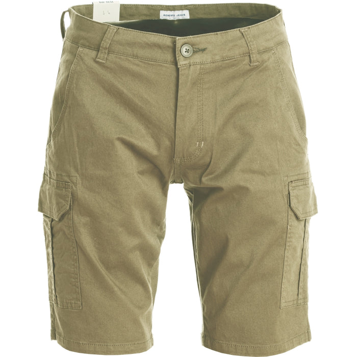 Cargo Bomuld Shorts, Sandfarvet - Roberto Jeans Eli 30095