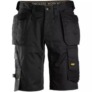 Snickers AllroundWork håndværkershorts 6151,Sort