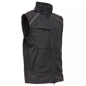 Elka Working Xtreme 2-i-1 softshelljakke, Sort - Modekompagniet.dk