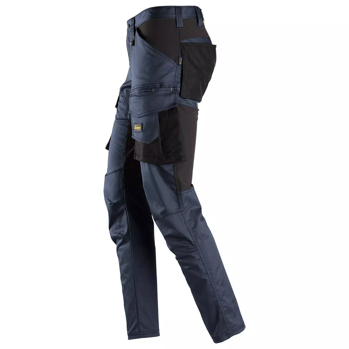 Snickers 6803 AllroundWork servicebukser, Navy/Sort - Modekompagniet.dk