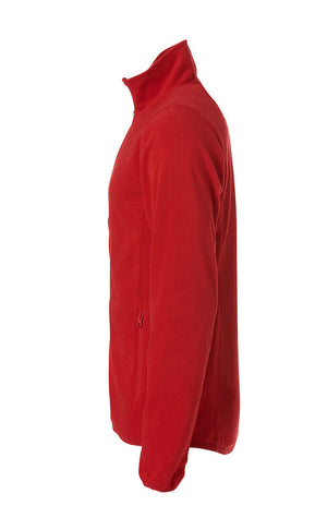 Basic Micro Fleece Jakke - Rød - Clique 023914 - Modekompagniet.dk