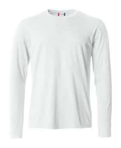 Langærmet T-shirt XS / Hvid Clique - Modekompagniet.dk