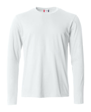 Langærmet T-shirt XS / Hvid Clique - Modekompagniet.dk