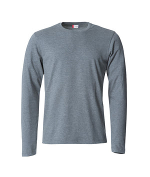 Langærmet T-shirt XS / Grå Clique - Modekompagniet.dk