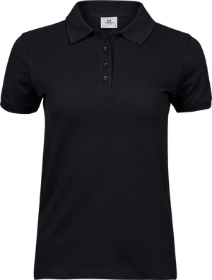 Heavy polo - Dame - Sort - Style 1401 - Modekompagniet.dk