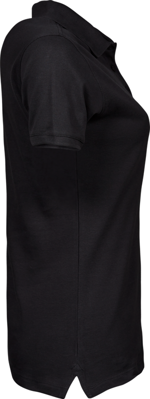 Roll-up tee - Dame - Sort - Style 5063 - Modekompagniet.dk