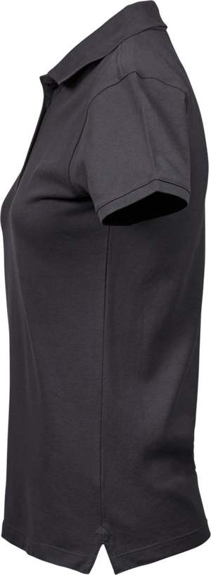 Heavy polo - Dame - Grå - Style 1401 - Modekompagniet.dk