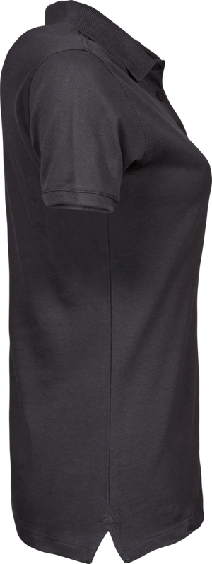 Heavy polo - Dame - Grå - Style 1401 - Modekompagniet.dk