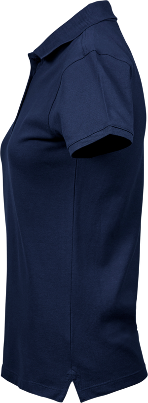Heavy polo - Dame - Navy - Style 1401 - Modekompagniet.dk