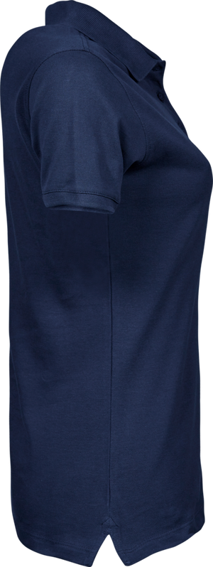 Heavy polo - Dame - Navy - Style 1401 - Modekompagniet.dk
