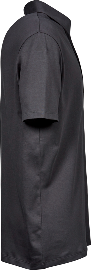 Luxury Interlock Polo - Herre - Grå - Style 1440 - Modekompagniet.dk