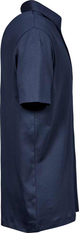 Luxury Interlock Polo - Herre - Navy - Style 1440 - Modekompagniet.dk