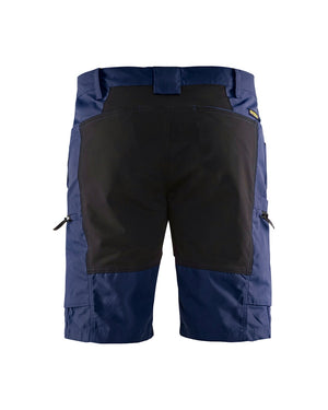 Service Shorts Med Stretch - Herre - Blå - 1449 Blåklæder - Modekompagniet.dk