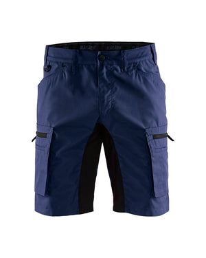 Service Shorts Med Stretch - Herre - Blå - 1449 Blåklæder - Modekompagniet.dk