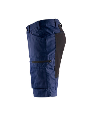 Service Shorts Med Stretch - Herre - Blå - 1449 Blåklæder - Modekompagniet.dk