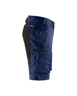 Service Shorts Med Stretch - Herre - Blå - 1449 Blåklæder - Modekompagniet.dk