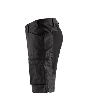 Service Shorts Med Stretch - Herre - Sort - 1449 Blåklæder - Modekompagniet.dk