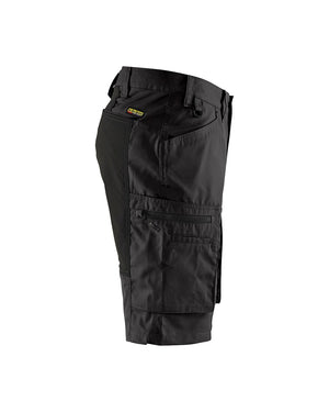 Service Shorts Med Stretch - Herre - Sort - 1449 Blåklæder - Modekompagniet.dk