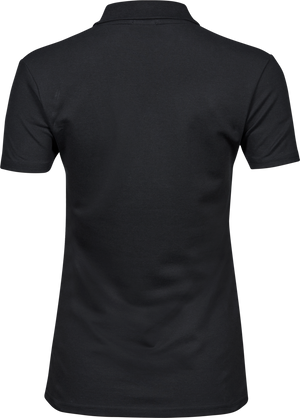 Luxury Stretch dame polo - Sort - Teejays 145