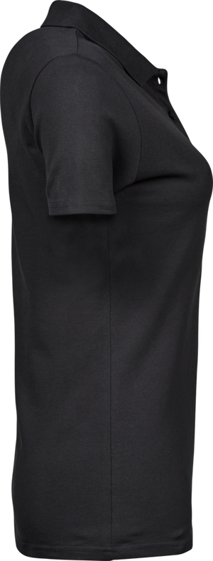 Luxury Stretch dame polo - Sort - Teejays 145