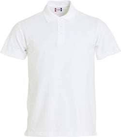 Comfort Polo - Herre - Hvid - Clique 028230 - Modekompagniet.dk
