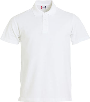 Comfort Polo - Herre - Hvid - Clique 028230 - Modekompagniet.dk