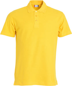 Comfort Polo - Herre - Gul - Clique 028230 - Modekompagniet.dk