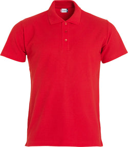Comfort Polo - Herre - Rød - Clique 028230 - Modekompagniet.dk