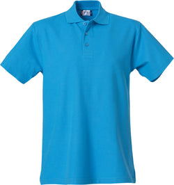 Comfort Polo - Herre - Aqua - Clique 028230 - Modekompagniet.dk