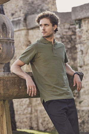Comfort Polo - Herre - Gul - Clique 028230 - Modekompagniet.dk