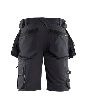 Blåkläder X1900 håndværkershorts full stretch, Mørkegrå/Sort 198816449899