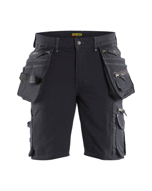 Blåkläder X1900 håndværkershorts full stretch, Mørkegrå/Sort 198816449899