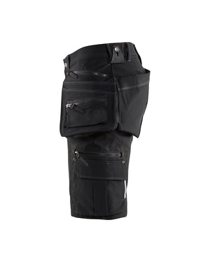 Blåkläder X1900 håndværkershorts full stretch, Sort 198816449900