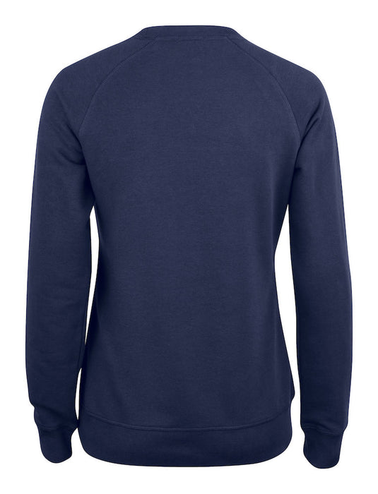 Premium OC Sweatshirt Dame, Navy Blå - Clique 021001 - Modekompagniet.dk