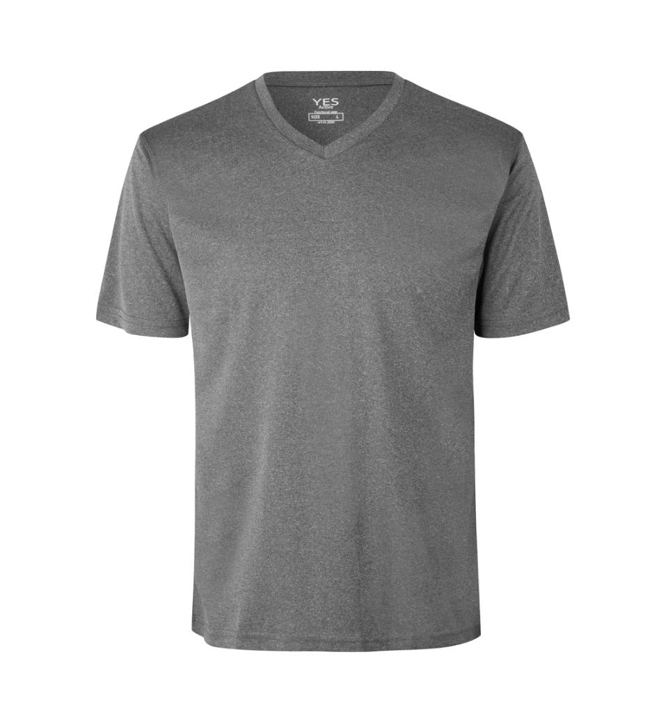 ID Yes Active T-shirt - Grå - ID 2030 - Modekompagniet.dk