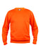 Basic Crewneck Sweat - Orange - Clique021030/st707 - Modekompagniet.dk