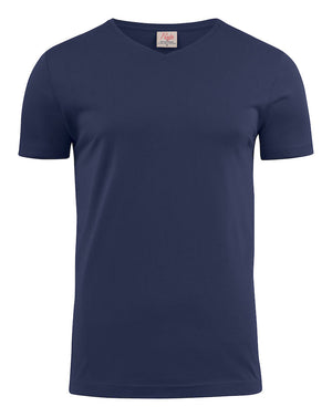 Heavy V-neck - Herre - Navy - Printer 2264024