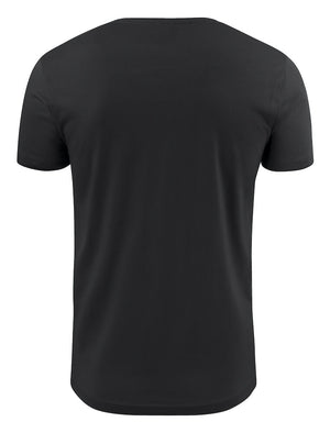 Heavy V-neck - Herre - Sort - Printer 2264024