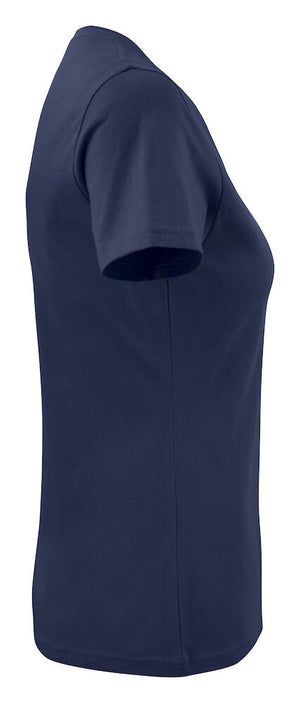 Heavy V-neck Dame - Navy - Printer 2264025
