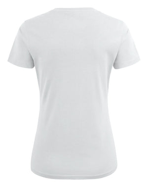 Heavy V-neck Dame - Hvid - Printer 2264025