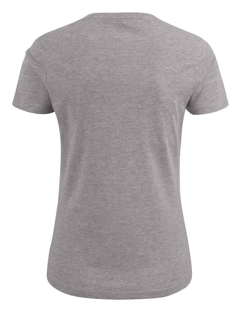 Heavy V-neck Dame - Grå - Printer 2264025