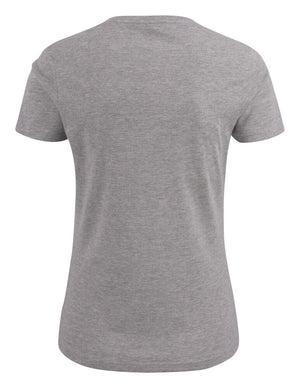 Heavy V-neck Dame - Grå - Printer 2264025
